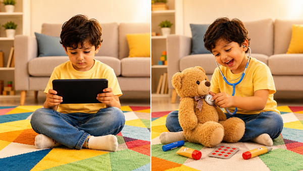 Can Montessori Toys Replace Screen Time?