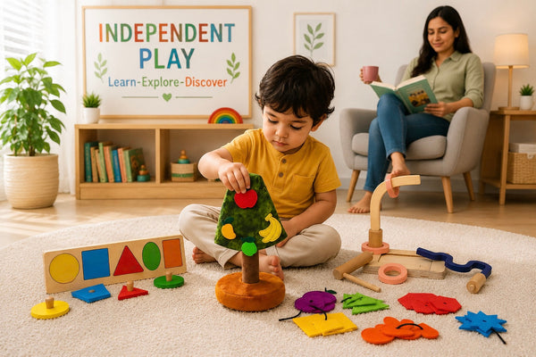 How to Encourage Independent Play in Toddlers