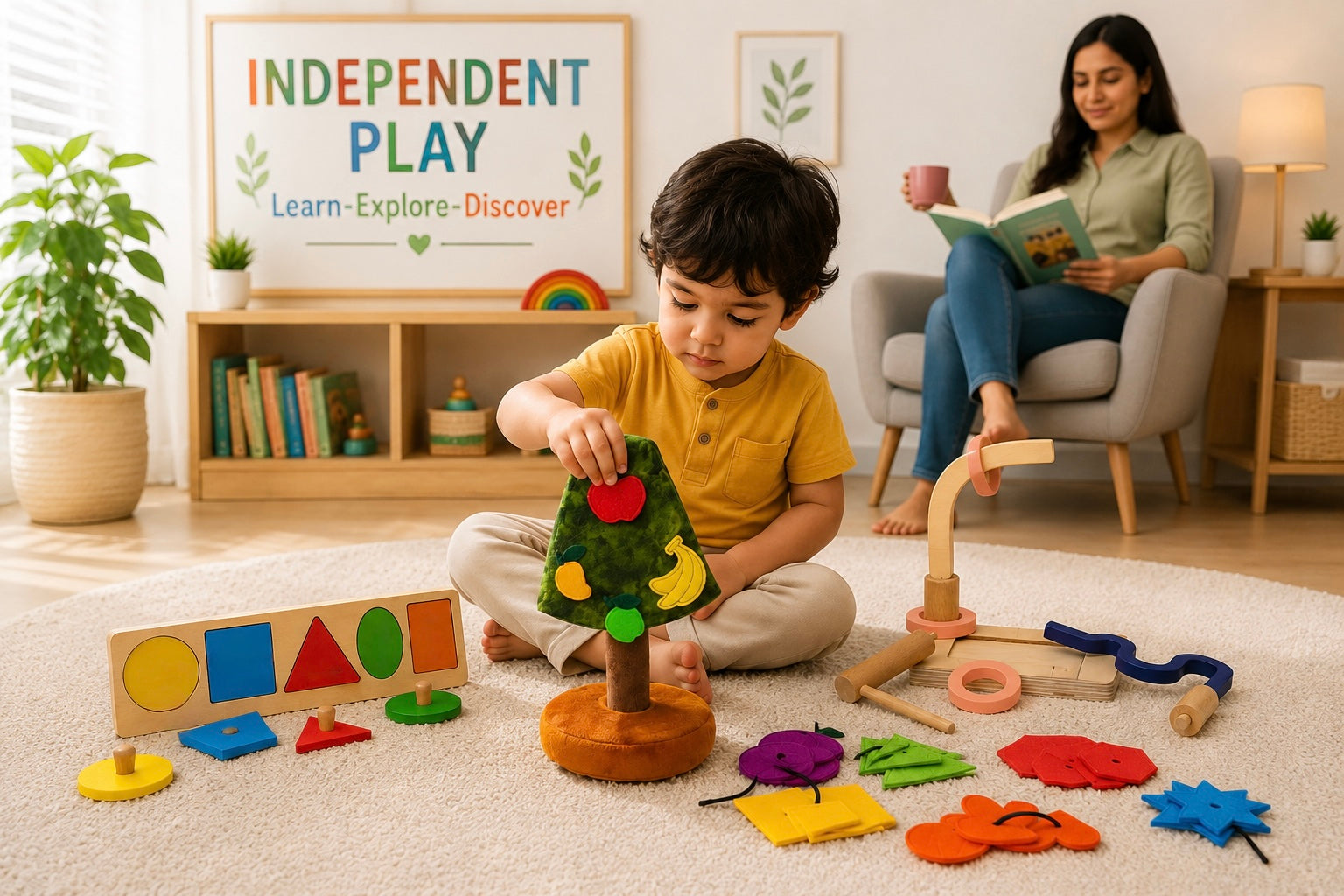 How to Encourage Independent Play in Toddlers (Without Forcing It ...