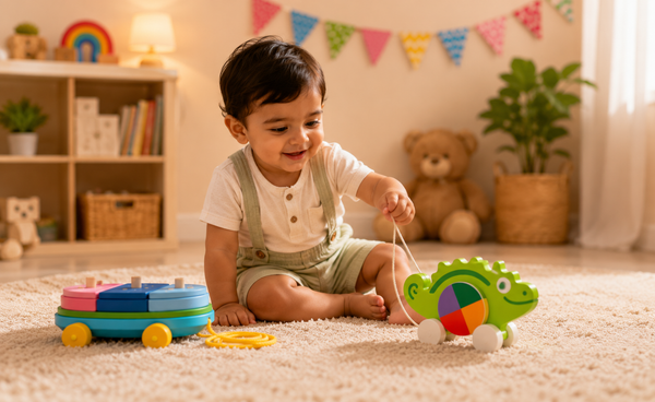 Why Pull Along Toys Are Important for Toddler Development