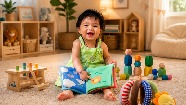 Why Sensory Play Starts with Touch and Feel Books for Babies?