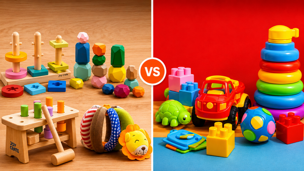 Wooden Toys vs. Plastic Toys: Which Is Better for Your Child?