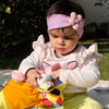 Baby sensory glove toy for early learning play