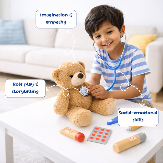 Doctor role play toy for kids 2 years and above