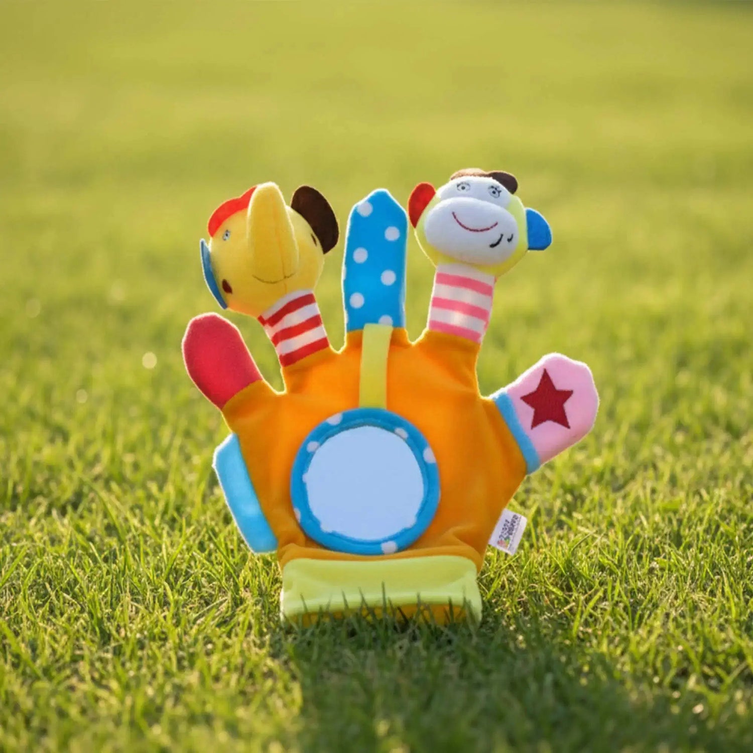 Early joy fabric glove for babies sensory play toy