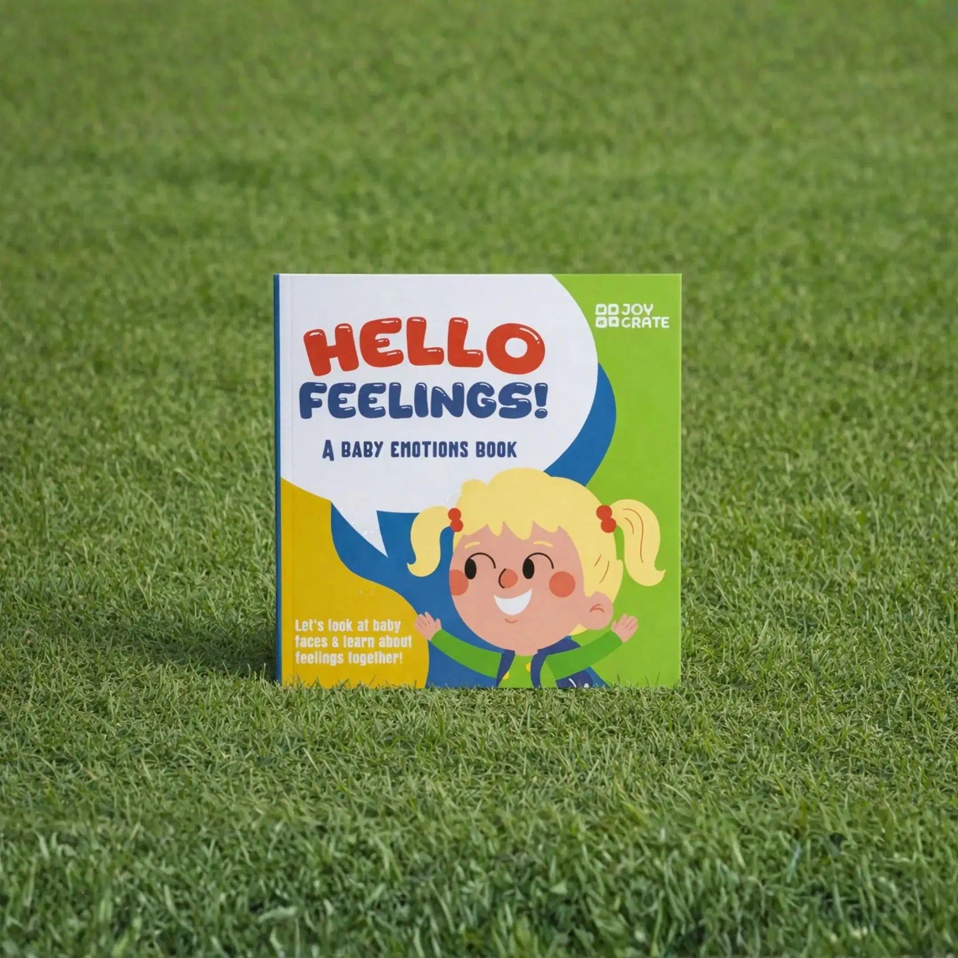 Hello feelings book for babies touch and feel toy