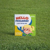 Hello feelings book for babies touch and feel toy
