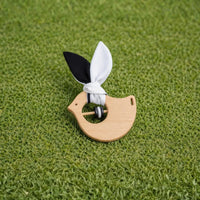 Little birdie rattle for baby wooden sensory toy