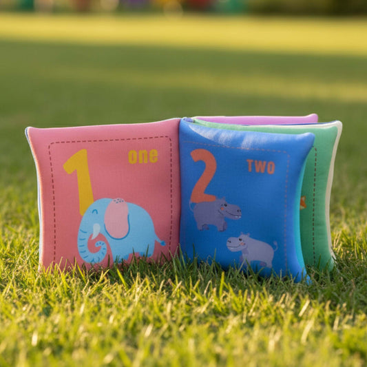 Little count book sensory cloth book for babies