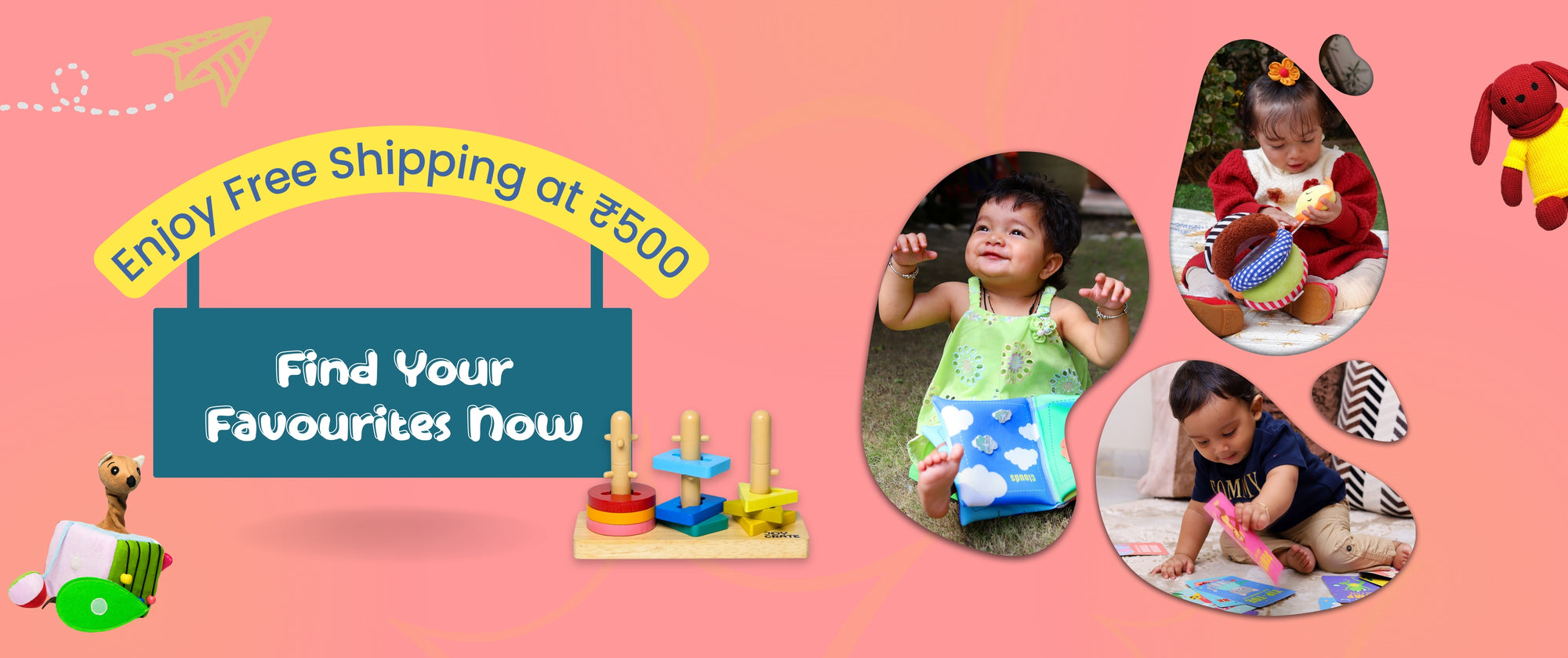 Montessori educational toys for kids in India | Joycrate India