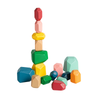 Montessori stacking stones toy for kids focus play