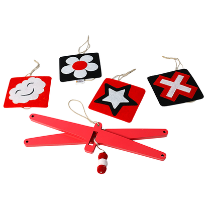 Montessori visual stimulation toy for newborn babies