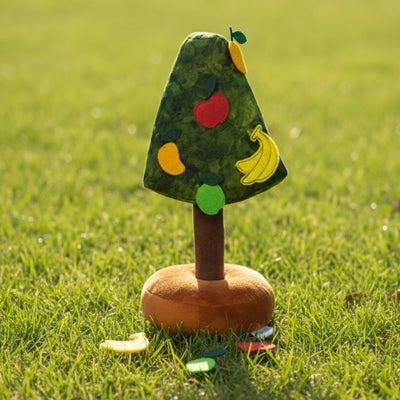 Pick and stick tree toy for toddlers fine motor play