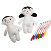 Reusable drawing dolls toy for toddlers creative play