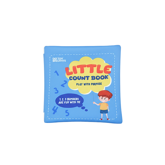 Soft fabric baby book for early counting learning