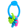 Soft silicone teether for baby easy grip design
