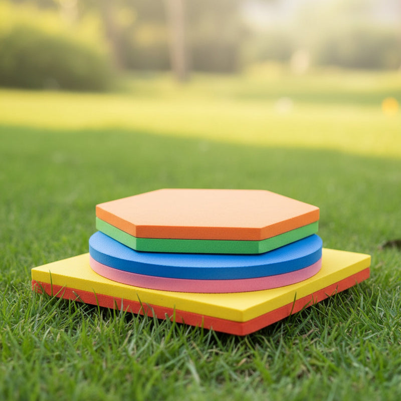 Step-a-Shape tiles for toddlers shape learning game