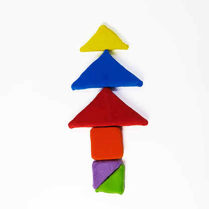 Tangram puzzle toy for kids shape and pattern play
