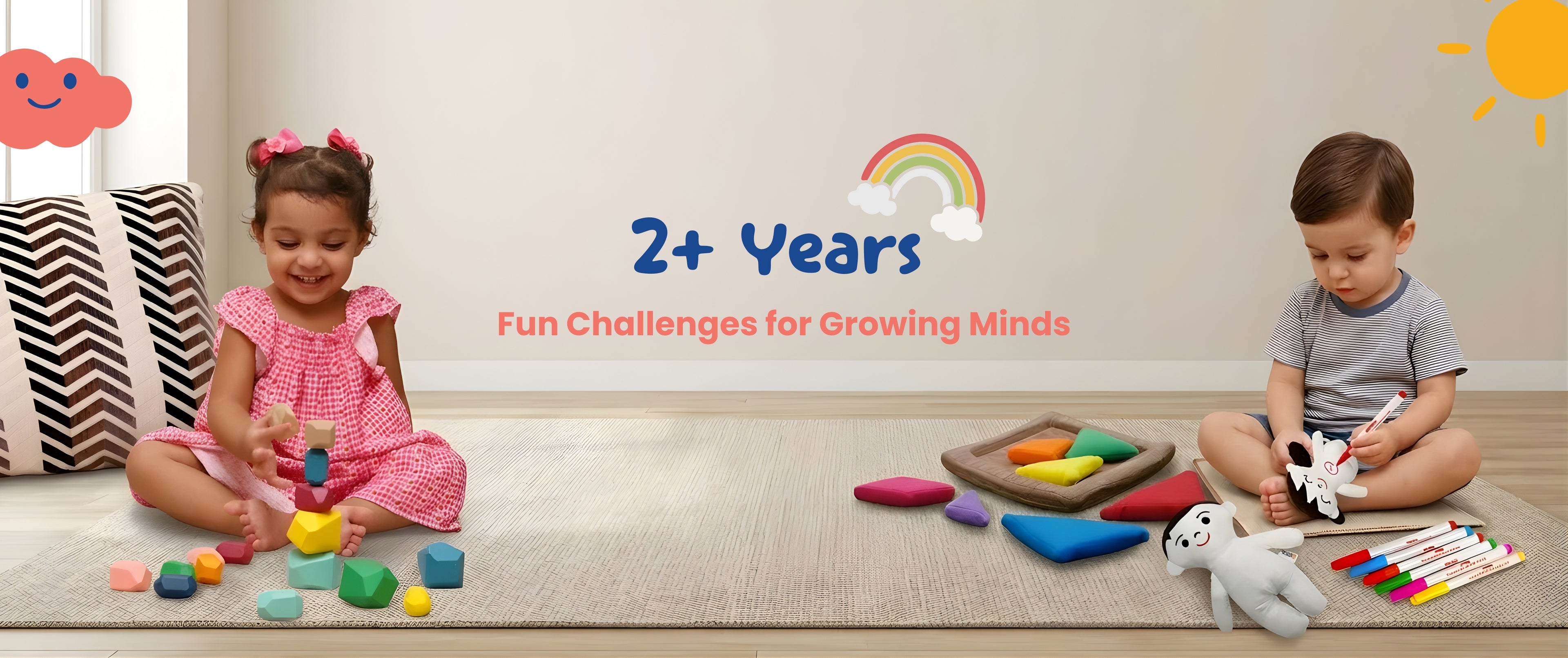 Toys for 2 year old for learning and development