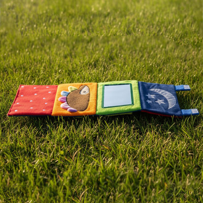 Tummy time mirror for babies sensory play toy
