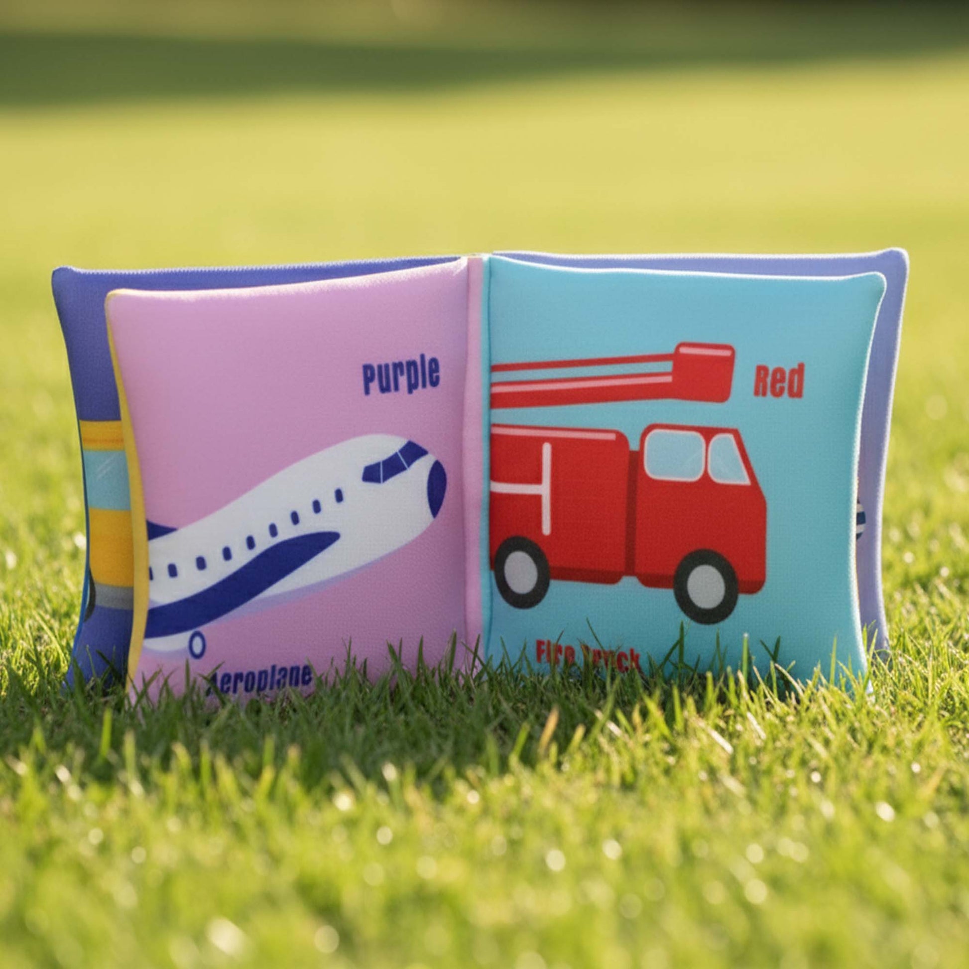 Wheely Colors Book soft cloth book for babies